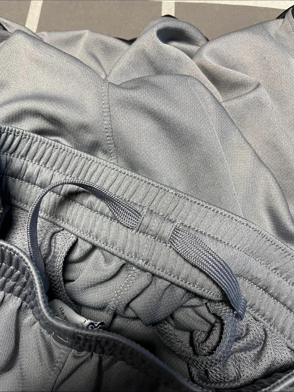 Nike Light Gray Dri-FIT Athletic Shorts